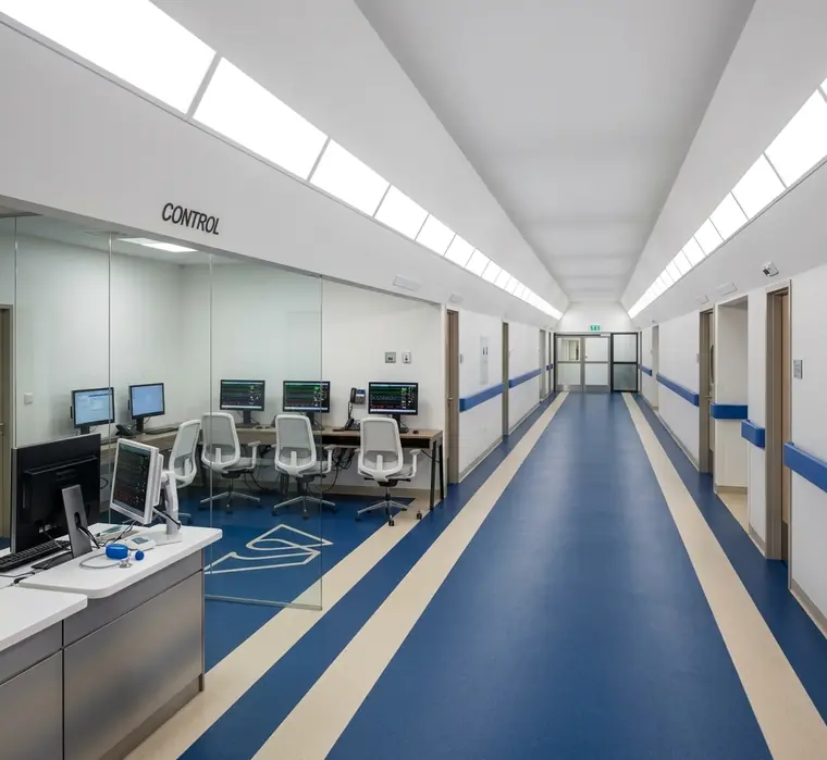 Render de la central de control de urgencias